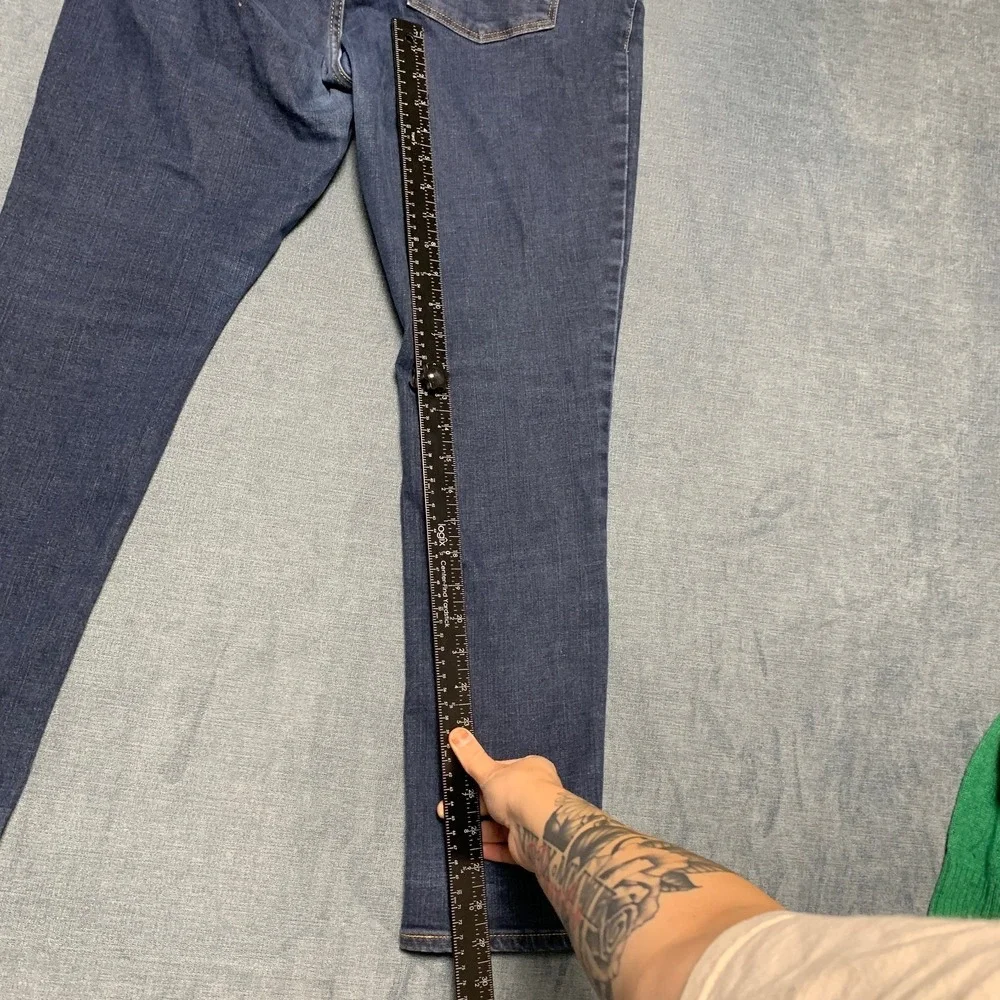 Levi's 311 Shaping Skinny Leg Jeans Men 32 Blue Denim Cotton Regular Fit Zip Fly